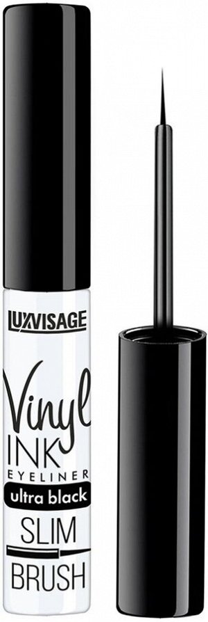 Люксвизаж Подводка для глаз Vinyl INK ultra black , LUXVISAGE