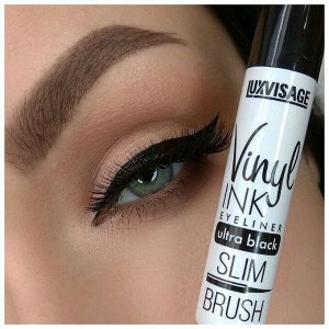 Люксвизаж Подводка для глаз Vinyl INK ultra black , LUXVISAGE