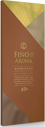 Шоколад «O`Zera» молочный Sambirano 49%