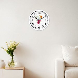 Часы настенные, интерьерные "Весна", d-19.5 см