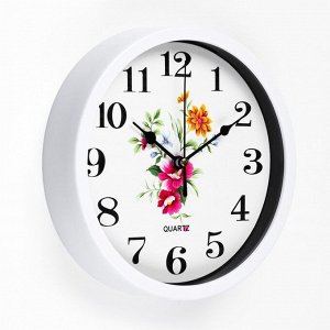 Часы настенные, интерьерные "Весна", d-19.5 см