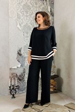 Блуза, брюки  Romanovich Style 2-2573 чёрный