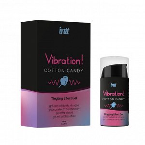 Увлажняющий гель &quot;Жидкий вибратор&quot; Cotton Candy, 15мл
