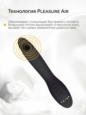 Стимулятор G-точки Womanizer OG c технологией Pleasure Air и вибрацией темно-серый