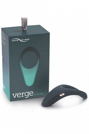 Эрекционное кольцо We-Vibe Verge с вибрацией, серый