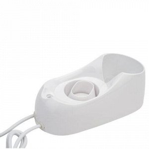 Фен для волос настенный KSITEX F-1400 WC, 1400 Вт, пластик/металл, 2 скорости, белый