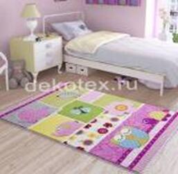 Коврик CONFETTI KIDS из 1 шт 100х150см PATCHWORK  (розовый)