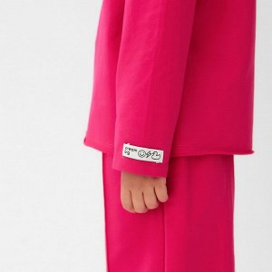 Футболка детская с дл.рукавом KAFTAN, розовый