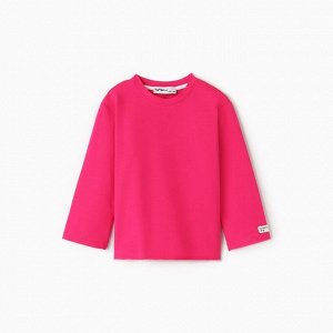 Футболка детская с дл.рукавом KAFTAN, розовый