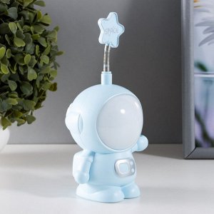 Настольная лампа «Астронавт со звездой» МИКС LED 3 Вт USB АКБ 9x7x19 см RISALUX