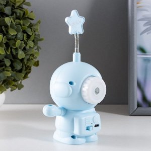 Настольная лампа «Астронавт со звездой» МИКС LED 3 Вт USB АКБ 9x7x19 см RISALUX