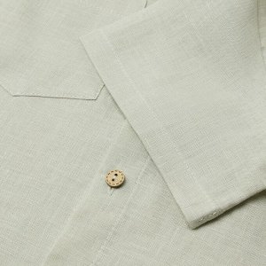 Рубашка для мальчика KAFTAN Linen, зелёная