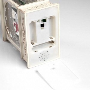 Фигура светодиодная «Новогодние приключения», 21x13.3x8.1 см, музыка, батарейки ААх3 (не в комплекте), USB, свечение тёплое белое