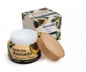 FARM STAY Avocado Premium Pore Cream Крем для лица  c авокадо100гр