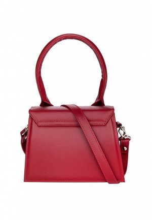 Сумка ЛОЛА RED кожа малиновый, 78957