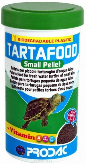 Prodac  TARTAFOOD  SMALL  PELLET   100мл. (банка).