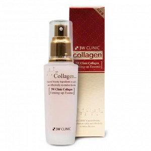 3W Clinic Collagen Firming-Up Essence Укрепляющая эссенция с коллагеном для кожи лица 50мл