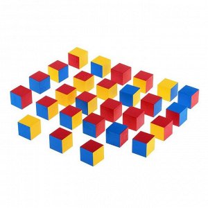 Кубики «Уникуб», 27 кубиков с гранью: 3 см, по методике Никитина
