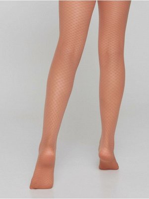 Колготки детские для девочки с ажурным рисунком 40 ден Emily