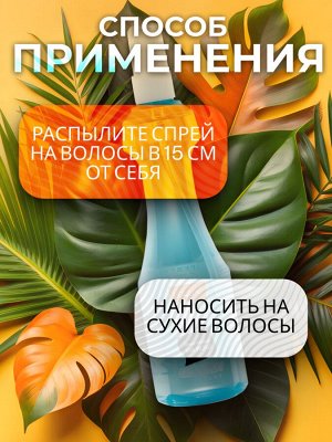 Спрей для укладки волос Голубой Lolane 215мл