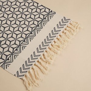 Коврик для дома SL Home Cotton, 60x90 см, бежевый