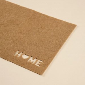 Коврик придверный SL Home, 40x60 см, бежевый