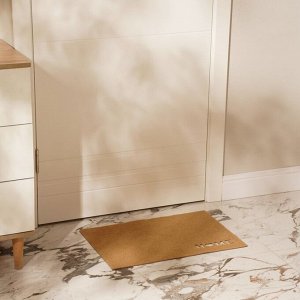 Коврик придверный SL Home, 40x60 см, бежевый