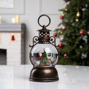 Фигура светодиодная «Сказочные гномы», 20x10.5 см, музыка, батарейки ААх3 (не в комплекте), USB, свечение тёплое белое