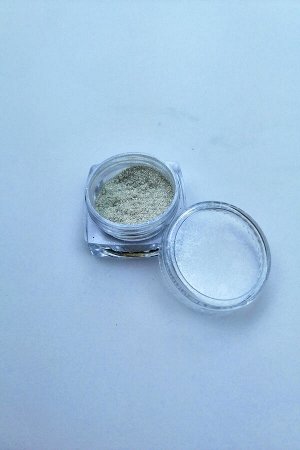 пигмент для ногтей Sparkling White-Lite Silver, 1,5 грамма (США)