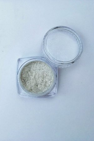 пигмент для ногтей Sparkling White-Lite Silver, 1,5 грамма (США)