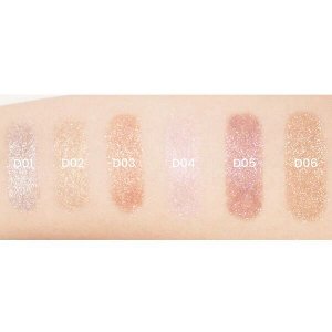 Блестящие тени-карандаш для век Black Rouge Drop Eyes Stick Glitz #D01 Crystal Glitz, 0.7г