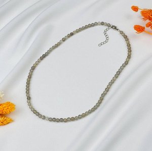 Радуга самоцветов Бусы из Лунного камня (Индия)