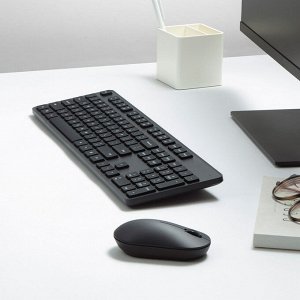 Беспроводная Клавиатура и Мышь Xiaomi Wireless Keyboard and Mouse Set 2 WXJS02YM