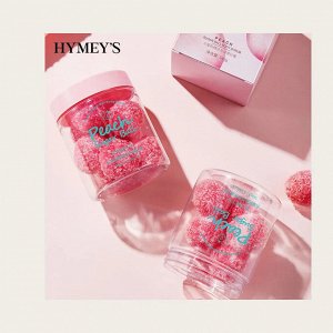 HYMEY'S скраб для тела сахарный 140 гр глубокое очищение для всех типов кожи экстракт персика банка