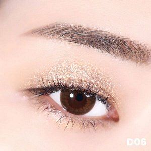 Блестящие тени-карандаш для век Black Rouge Drop Eyes Stick Glitz #D06 Infinity Glitz, 0.7г