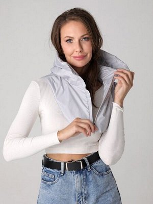 Капор утепл. серый