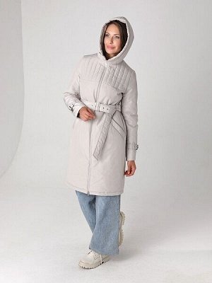 24332 Полупальто дем. св.серый