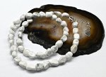 Бусы из кахолонга галтовка, 46см