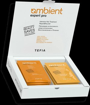 Тефия Процедура Восстановление и питание для волос 5 х 20 мл + 5 шт х 10 мл Ambient Express Tefia