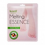 Маска для ног питаельная освежающая KOELF MELTING ESSENCE FOOT PACK