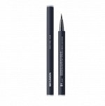 Подводка - фломастер для глаз водостойкая с кисточкой тон:01 black