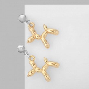 Серьги «Собачка» игрушечная