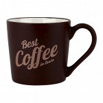 Кружка &quot;Best coffee&quot; 410мл, цв.коричневый