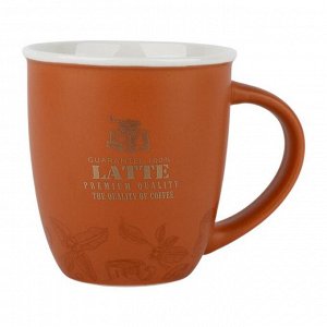 Кружка "Latte" 410мл, цв.терракотовый