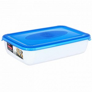 Ёмкость для СВЧ и хранения продуктов прямоугольная 0,9л POLAR MICRO WAVE PT9671ГПР-20РN