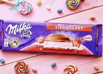 Шоколад Milka Strawberry 300 гр      Германия