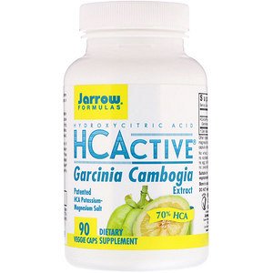 Jarrow Formulas, HCActive, экстракт гарцинии камбоджийской, 90 овощных кап.