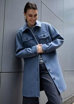 Женское пальто рубашка