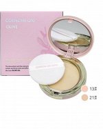 Enough Матирующая пудра с коэнзимом Q10 и оливой SPF28 PA++ 21 Coenzyme Q10 Olive Moisture Two Way Cake