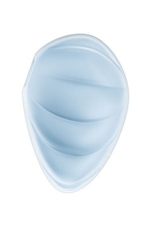 Вакуумный стимулятор клитора Satisfyer Cloud Dancer, силикон, голубой, 9см